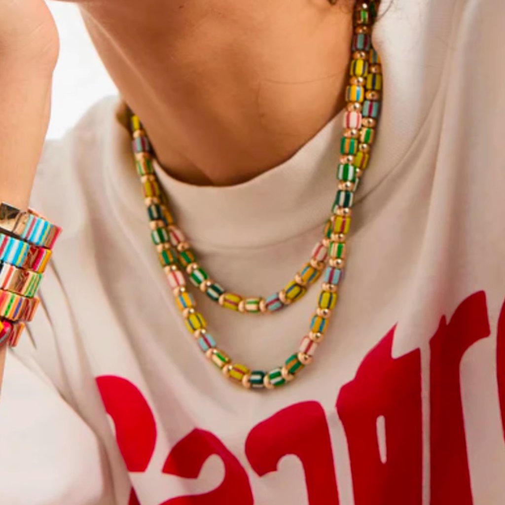 Roxanne Assoulin The Tutti Frutti Smile Necklace 125$